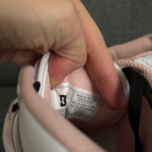 DC Sneakers in Pink, White and Black - Picture 5 of 7